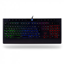 Teclado Gamer Dazz Ballistic Cinetic, LED, USB 2.0, ABNT2, Preto - 62000042