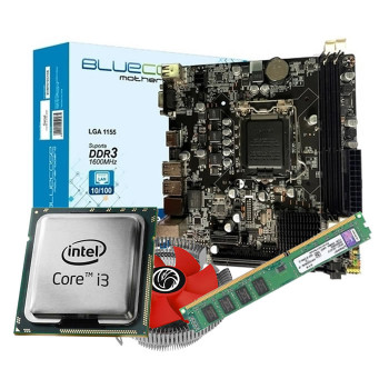 Kit Upgrade Intel 10º Geração Core i5-10400 2.90Ghz, Placa Mãe