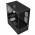 Gabinete Gamer One Power Crystal Black, Mid Tower, Lateral e frontal em Vidro, Sem Fan, Sem Fonte, Preto - CC-202B