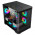 Gabinete Gamer K-Mex Aquário Curva Micro, CG-01AG, Lateral em Vidro, Sem Fan, Preto - CG01AGRH001CBOX