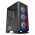 Gabinete Gamer Mancer Narok, RGB, Mid-Tower, Lateral em Vidro, Com 3 Fans, Preto - MCR-NRK-RGB01