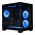 Gabinete Gamer Rise Mode Galaxy Glass M Mini, M-ATX, Lateral e Frontal em Vidro Temperado, Preto - RM-GA-GGMN-FB