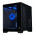 Gabinete Gamer Rise Mode Galaxy Glass M Mini, M-ATX, Lateral e Frontal em Vidro Temperado, Preto - RM-GA-GGMN-FB