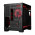 Gabinete Gamer Rise Mode Galaxy Glass M Mini, M-ATX, Lateral e Frontal em Vidro Temperado, Preto - RM-GA-GGMN-FB