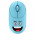 Mouse Sem Fio Bright Emoji Kids Blue, Wireless, USB, 3 Botões, Azul - KMS002