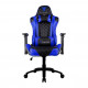 Cadeira Gamer ThunderX3 TGC12, PT/AZ, Preto/Azul