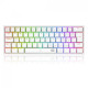 Teclado Mecânico Gamer Redragon Fizz, RGB, Switch Red, ABNT 2, Branco - K617-RGB-W (PT-RED)