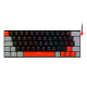 Teclado Gamer Mecânico PCYes KUROMORI 60%, LED Rainbow, Switch Outemu Blue, USB, Preto - PTKM60BL