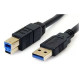 Cabo Para Impressora Lotus, USB 3.0 A (M) X B (M), 1.80 Metros, Preto - CB-134