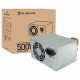 Fonte Bluecase, 500W, Com Cabo, Com Caixa, Com Cabos Flat, Prata - BLU500-EPS3