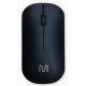 Mouse Sem Fio Slim Multilaser, 2.4GHz, USB, 3 Botões, 1200DPI, Preto - MO307