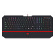 Teclado Membrana Redragon Karura 2 RGB, Apoio de Pulso, Atalhos Multimídia, ABNT2, Preto - K502RGB (PT)