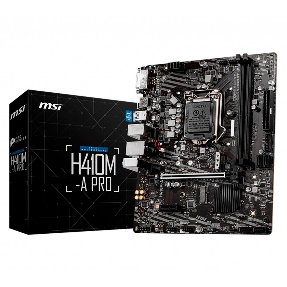 Материнская плата msi h410m a pro совместимость